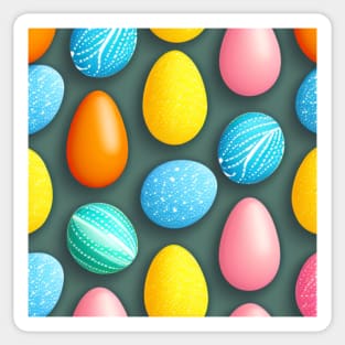 easter pattern Sticker